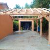  ABRI 2 PENTES accolé 3 m x 5 m